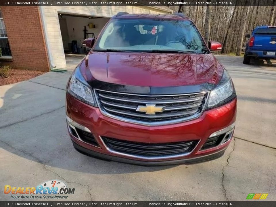 2017 Chevrolet Traverse LT Siren Red Tintcoat / Dark Titanium/Light Titanium Photo #14