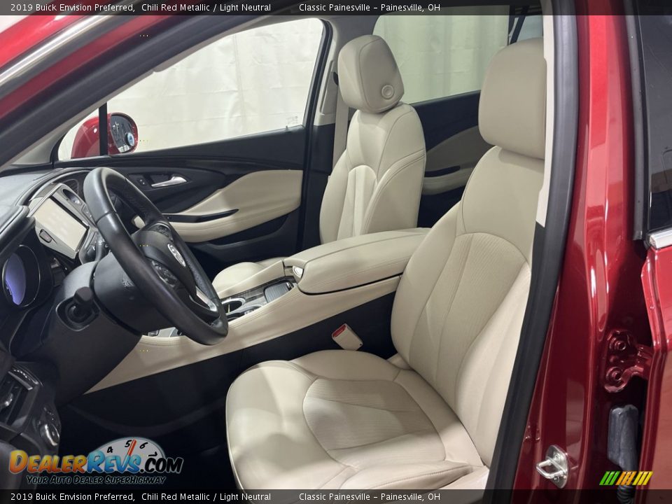 2019 Buick Envision Preferred Chili Red Metallic / Light Neutral Photo #19