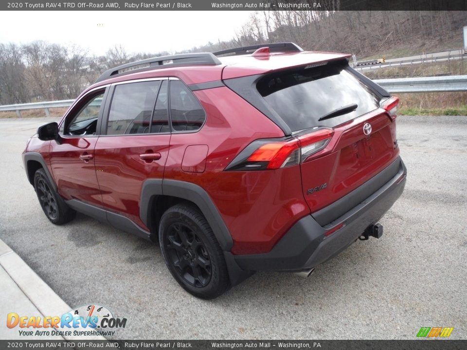 2020 Toyota RAV4 TRD Off-Road AWD Ruby Flare Pearl / Black Photo #18