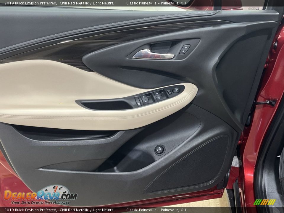 2019 Buick Envision Preferred Chili Red Metallic / Light Neutral Photo #22