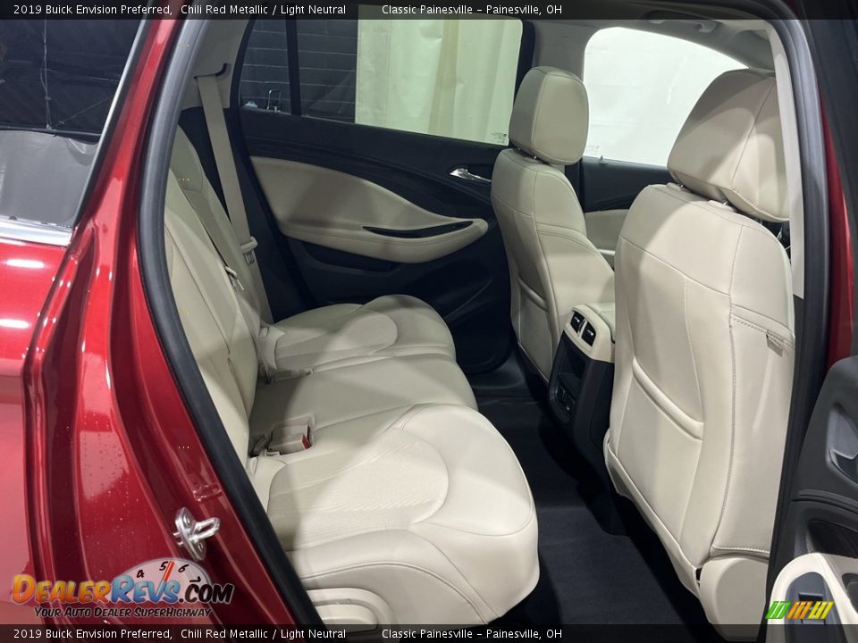 2019 Buick Envision Preferred Chili Red Metallic / Light Neutral Photo #26