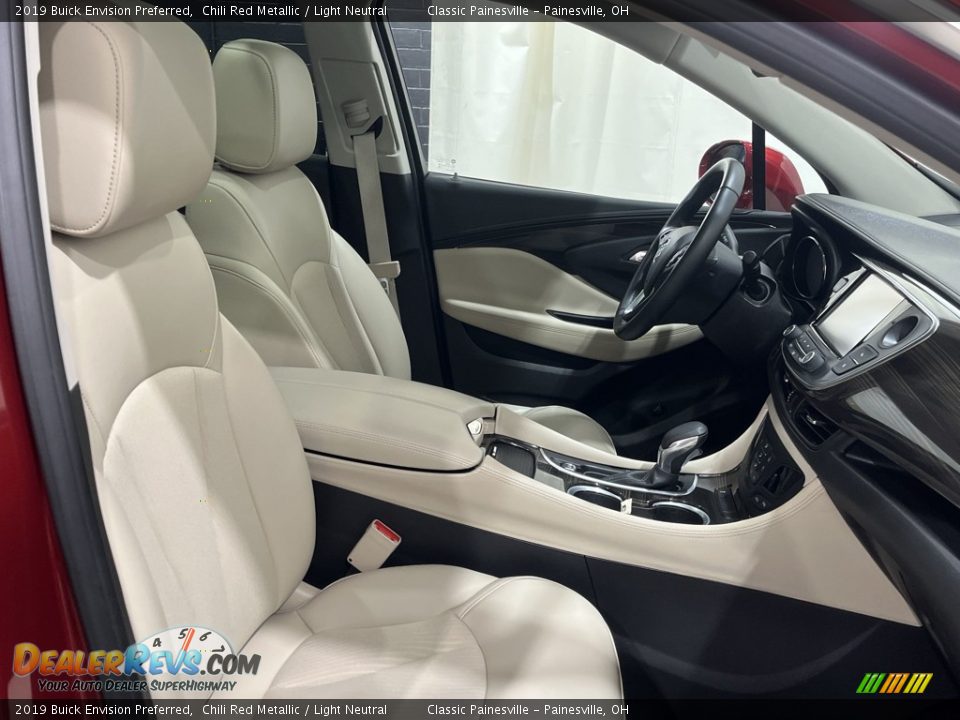 2019 Buick Envision Preferred Chili Red Metallic / Light Neutral Photo #27