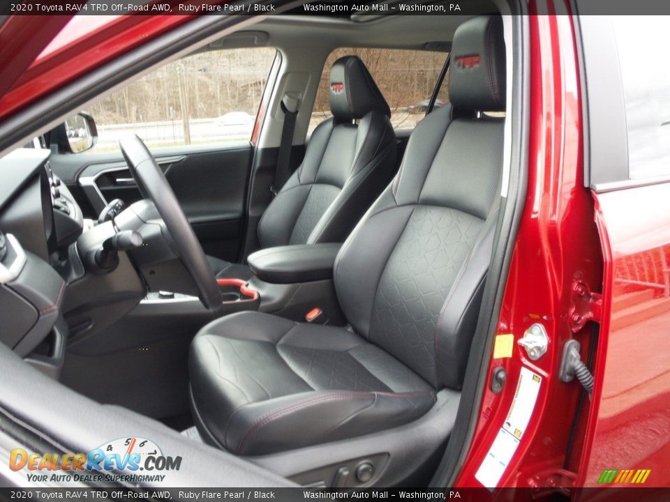 Black Interior - 2020 Toyota RAV4 TRD Off-Road AWD Photo #25