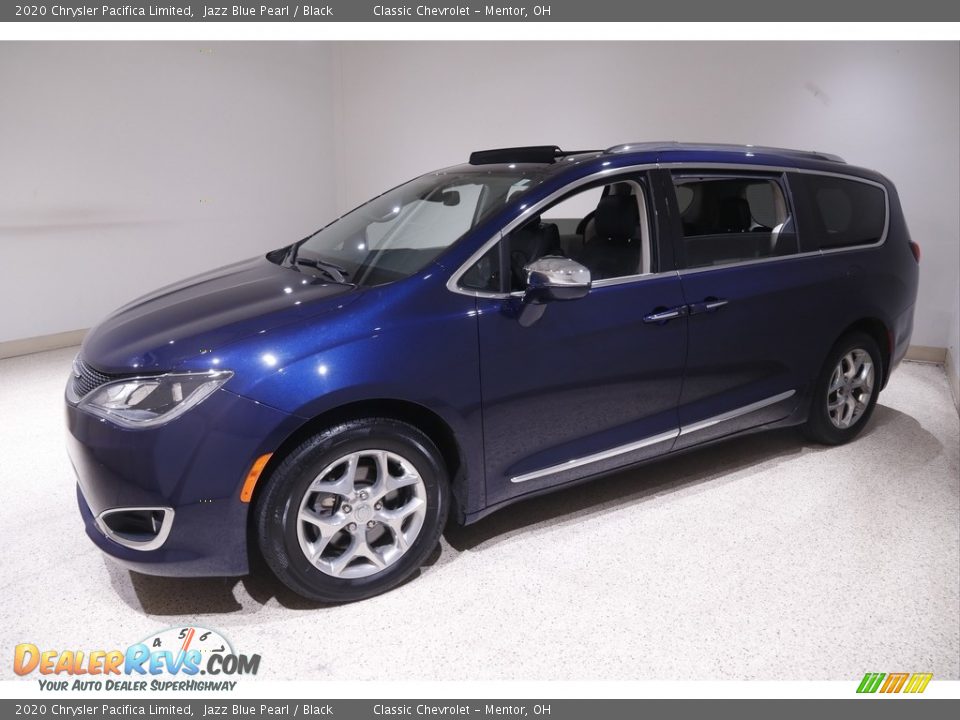 2020 Chrysler Pacifica Limited Jazz Blue Pearl / Black Photo #3