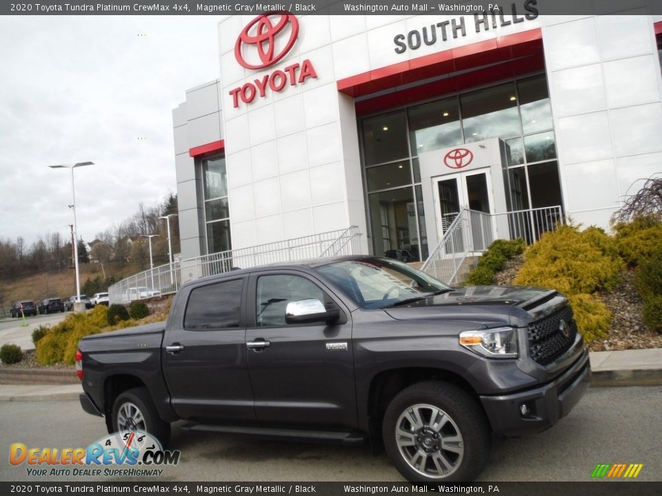 2020 Toyota Tundra Platinum CrewMax 4x4 Magnetic Gray Metallic / Black Photo #2