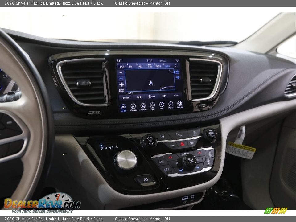 2020 Chrysler Pacifica Limited Jazz Blue Pearl / Black Photo #9