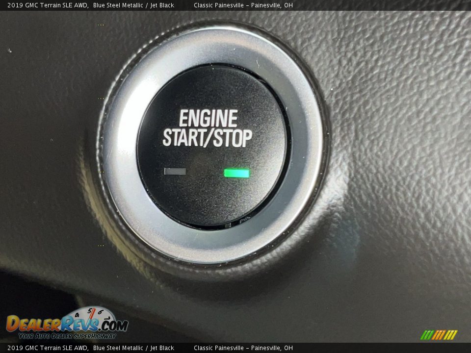 2019 GMC Terrain SLE AWD Blue Steel Metallic / Jet Black Photo #16