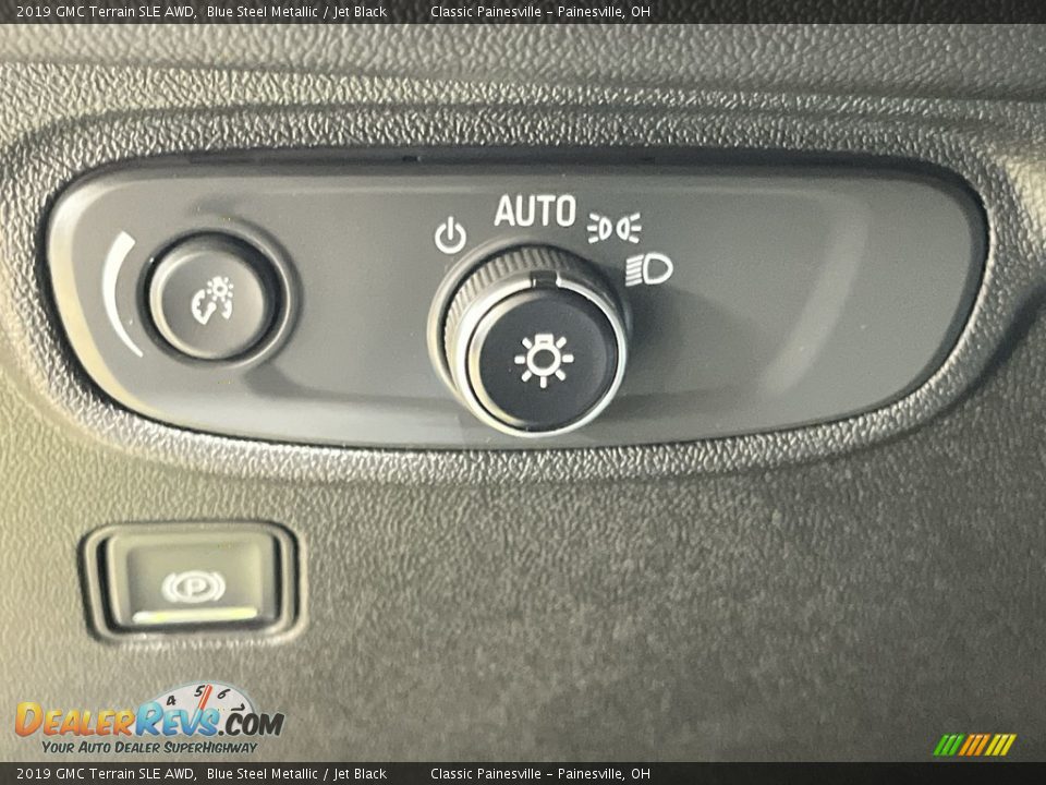 2019 GMC Terrain SLE AWD Blue Steel Metallic / Jet Black Photo #17