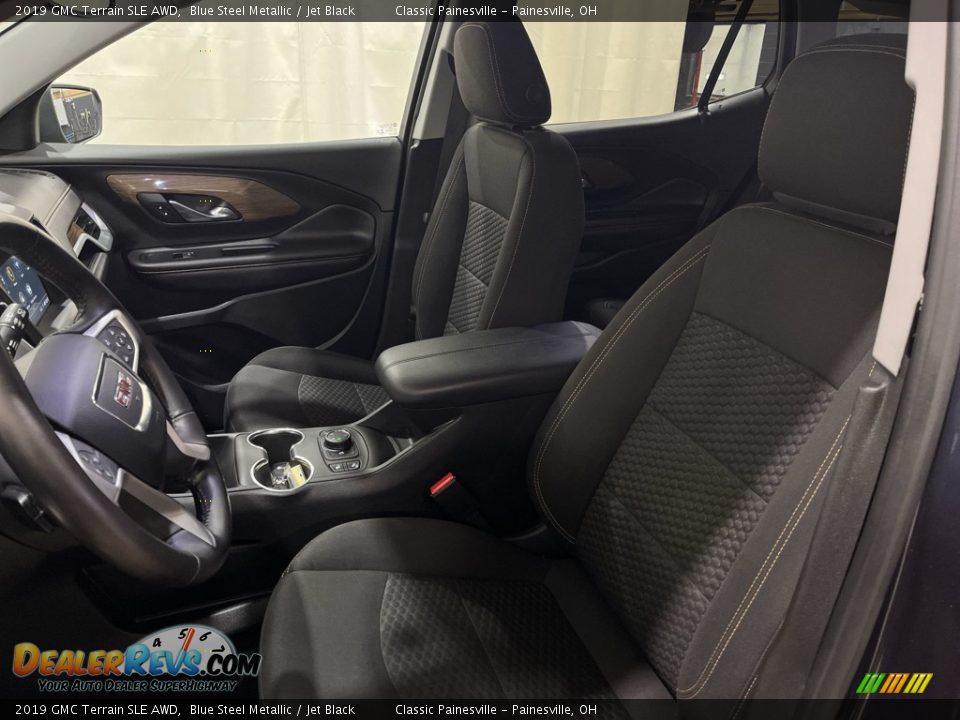 2019 GMC Terrain SLE AWD Blue Steel Metallic / Jet Black Photo #18
