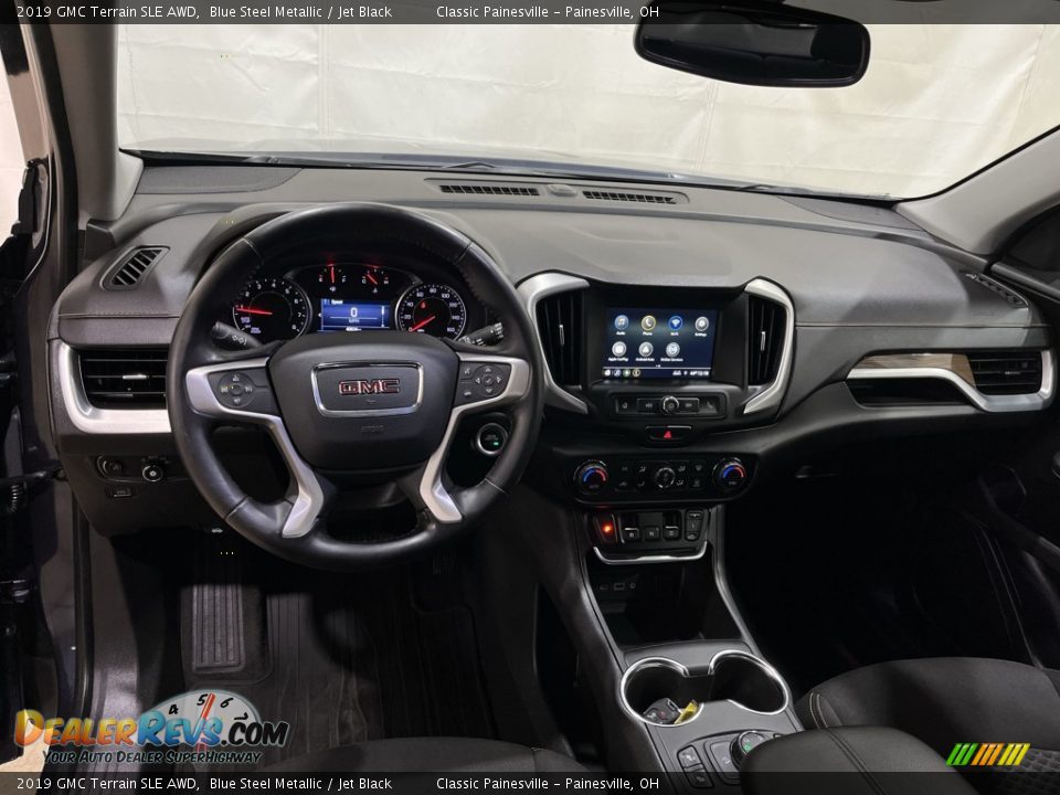 2019 GMC Terrain SLE AWD Blue Steel Metallic / Jet Black Photo #19