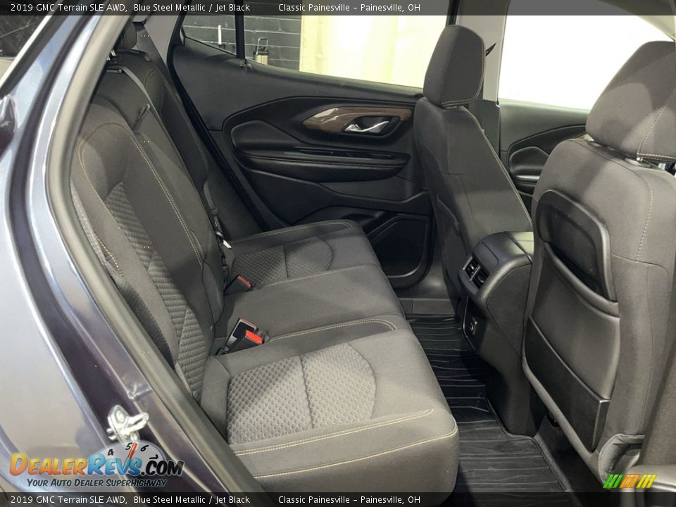 2019 GMC Terrain SLE AWD Blue Steel Metallic / Jet Black Photo #25