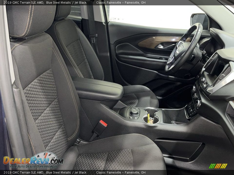 2019 GMC Terrain SLE AWD Blue Steel Metallic / Jet Black Photo #26