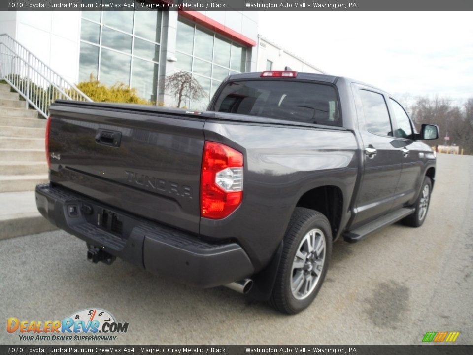 2020 Toyota Tundra Platinum CrewMax 4x4 Magnetic Gray Metallic / Black Photo #18