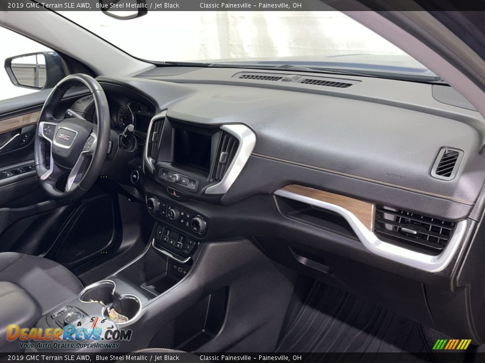 2019 GMC Terrain SLE AWD Blue Steel Metallic / Jet Black Photo #27