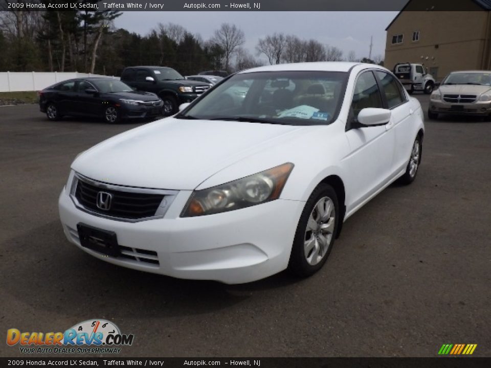 2009 Honda Accord LX Sedan Taffeta White / Ivory Photo #1