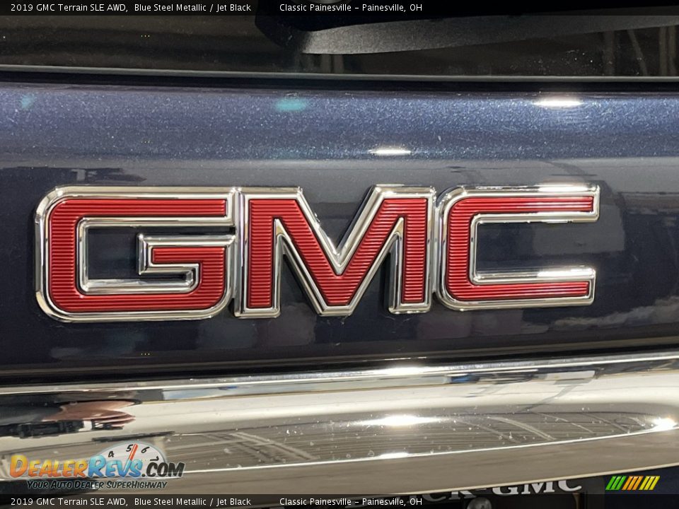 2019 GMC Terrain SLE AWD Blue Steel Metallic / Jet Black Photo #29