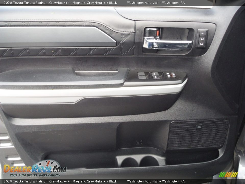 2020 Toyota Tundra Platinum CrewMax 4x4 Magnetic Gray Metallic / Black Photo #29