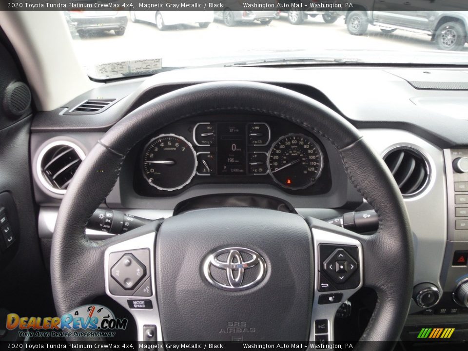 2020 Toyota Tundra Platinum CrewMax 4x4 Steering Wheel Photo #32