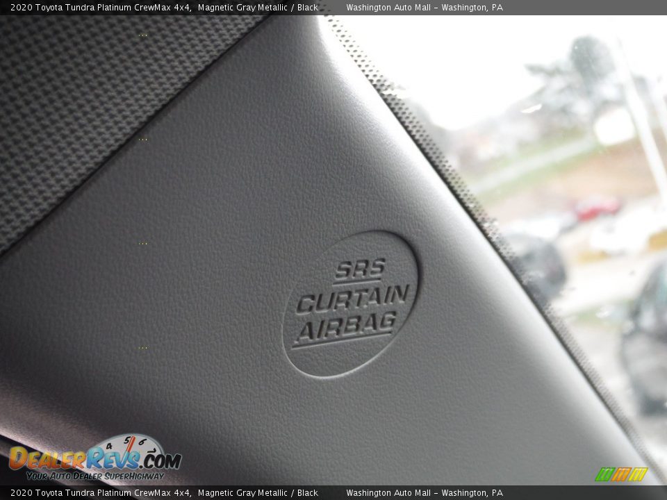 2020 Toyota Tundra Platinum CrewMax 4x4 Magnetic Gray Metallic / Black Photo #35