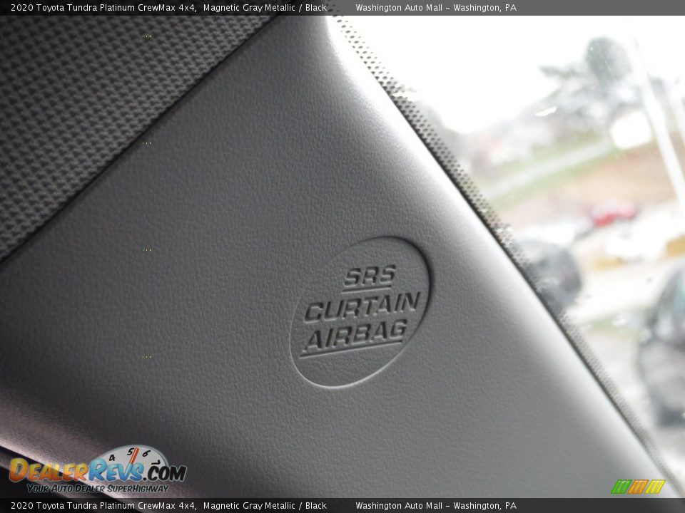 2020 Toyota Tundra Platinum CrewMax 4x4 Magnetic Gray Metallic / Black Photo #35