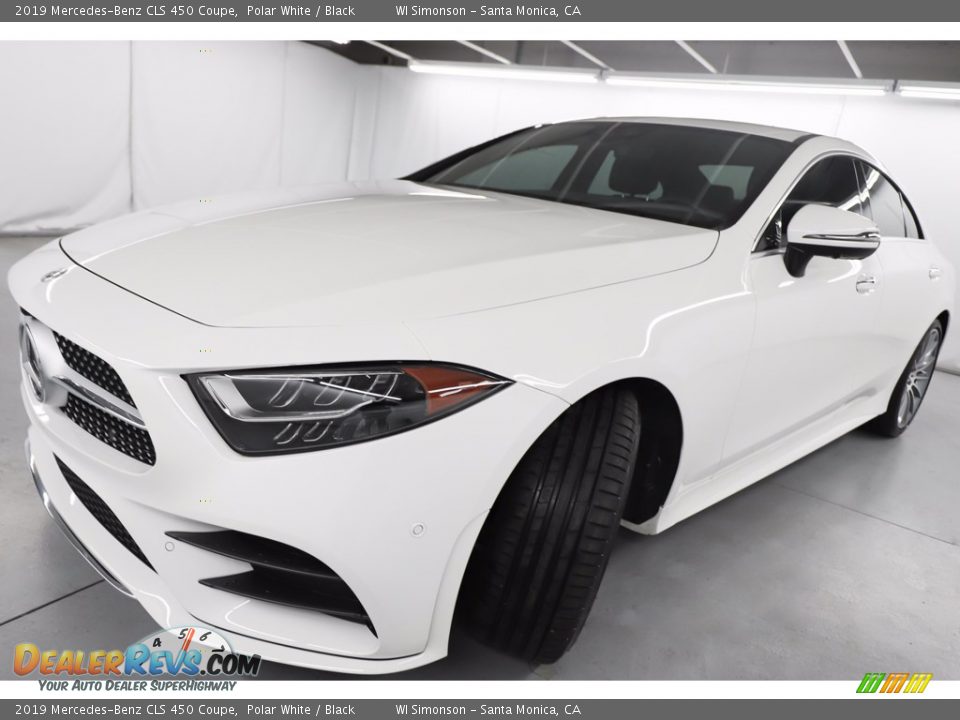 2019 Mercedes-Benz CLS 450 Coupe Polar White / Black Photo #14