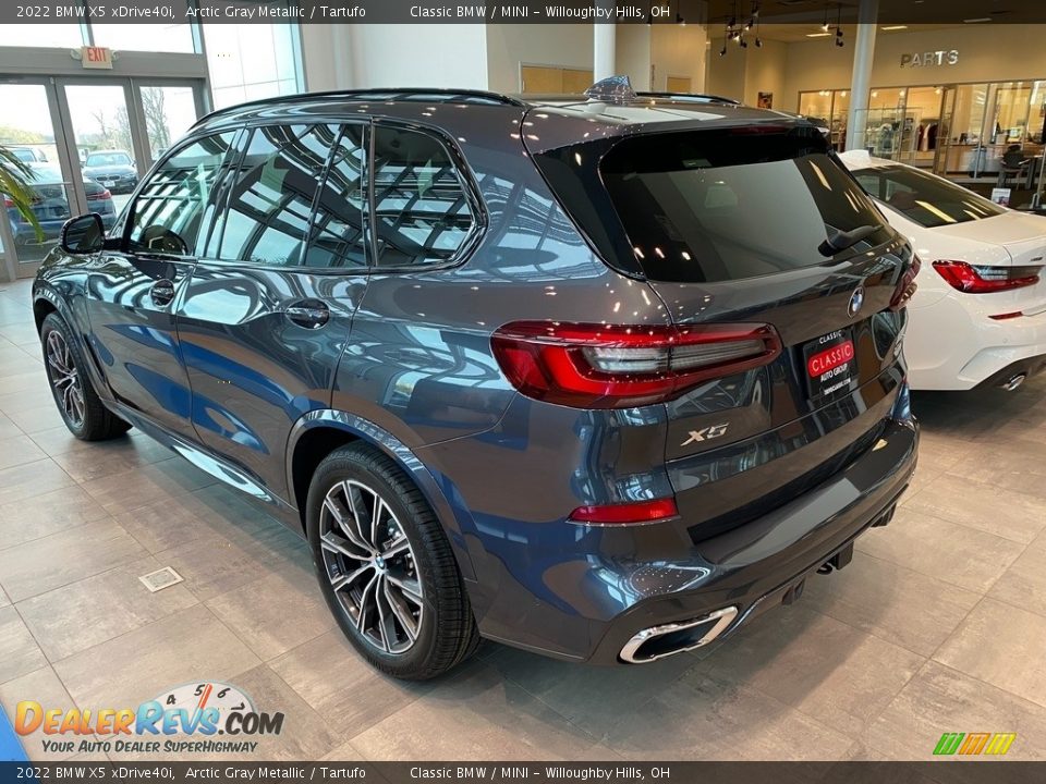 2022 BMW X5 xDrive40i Arctic Gray Metallic / Tartufo Photo #2