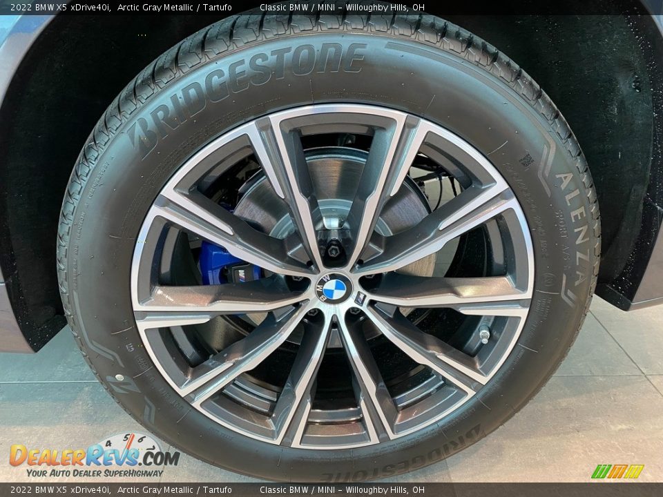 2022 BMW X5 xDrive40i Arctic Gray Metallic / Tartufo Photo #3