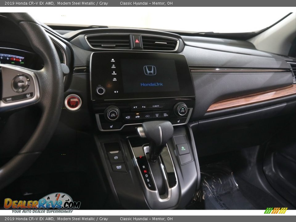 2019 Honda CR-V EX AWD Modern Steel Metallic / Gray Photo #9