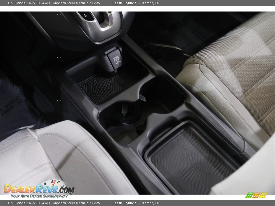 2019 Honda CR-V EX AWD Modern Steel Metallic / Gray Photo #13