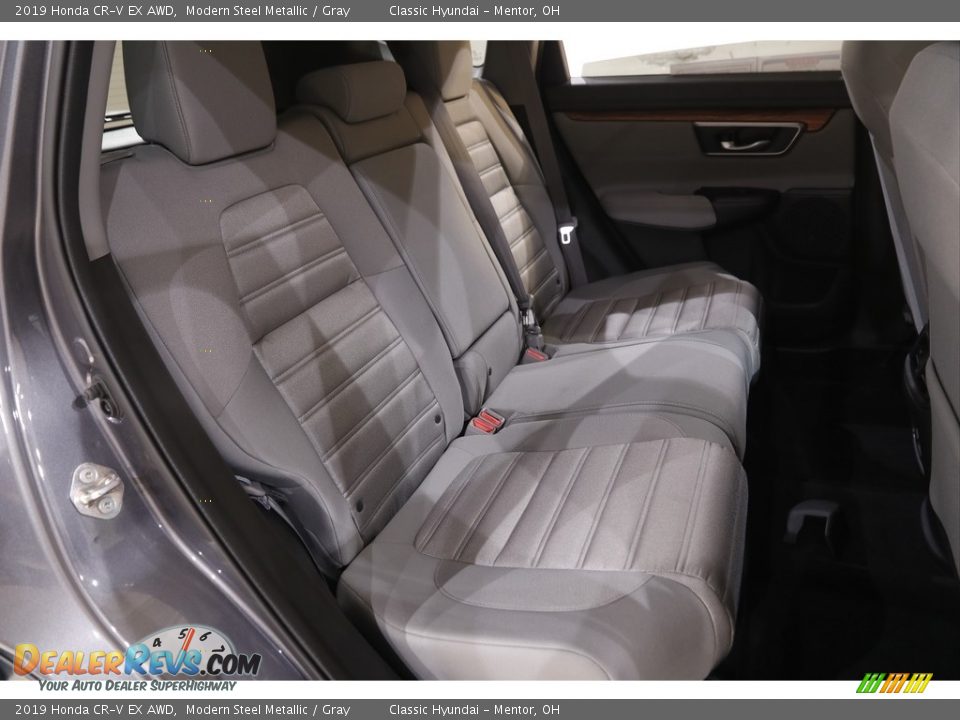 2019 Honda CR-V EX AWD Modern Steel Metallic / Gray Photo #17