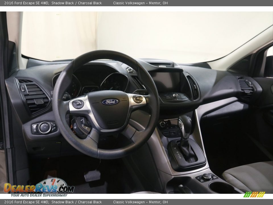 2016 Ford Escape SE 4WD Shadow Black / Charcoal Black Photo #6