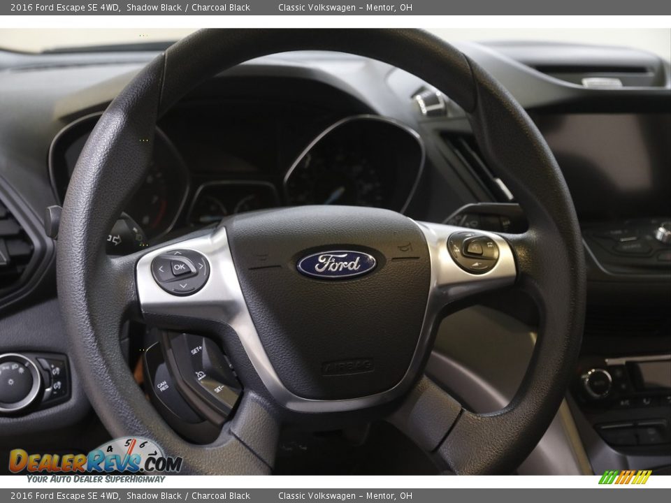 2016 Ford Escape SE 4WD Shadow Black / Charcoal Black Photo #7