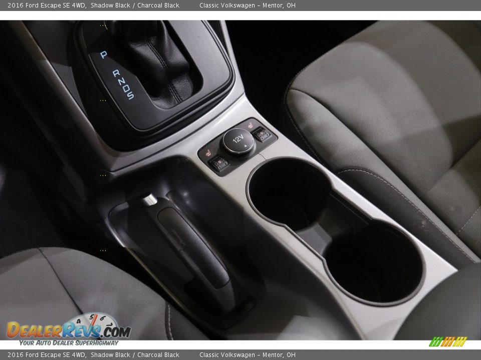2016 Ford Escape SE 4WD Shadow Black / Charcoal Black Photo #13