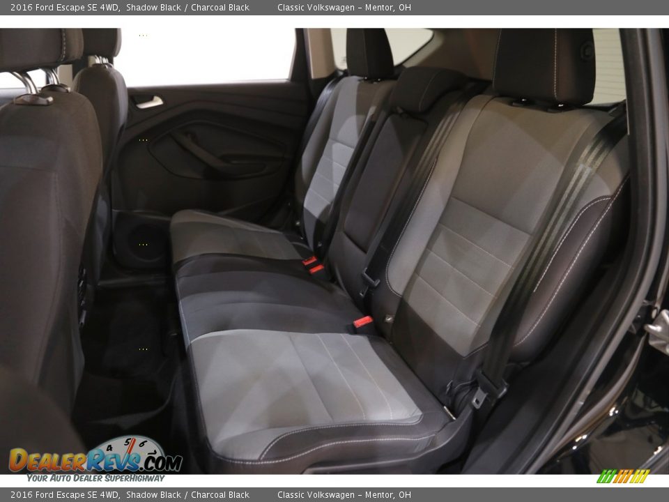 2016 Ford Escape SE 4WD Shadow Black / Charcoal Black Photo #16