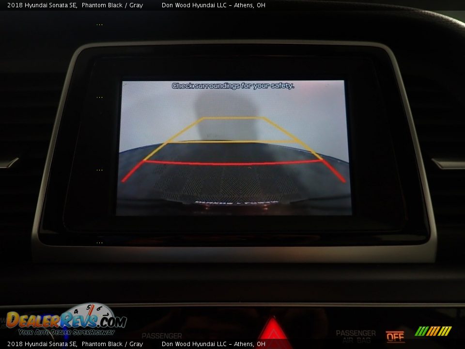 2018 Hyundai Sonata SE Phantom Black / Gray Photo #2