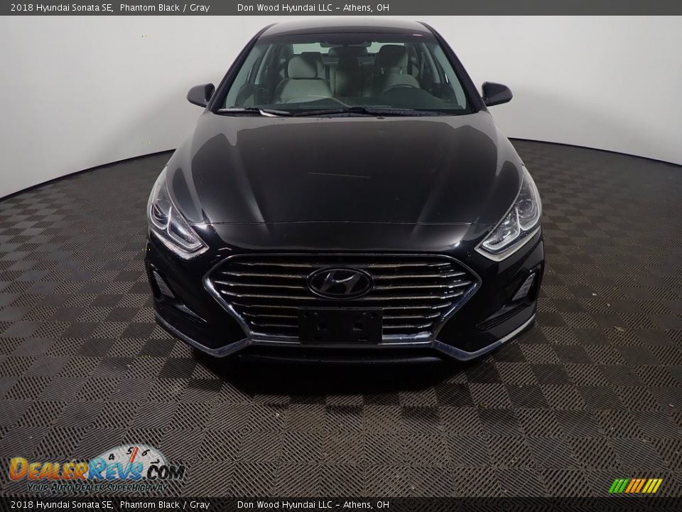 2018 Hyundai Sonata SE Phantom Black / Gray Photo #5