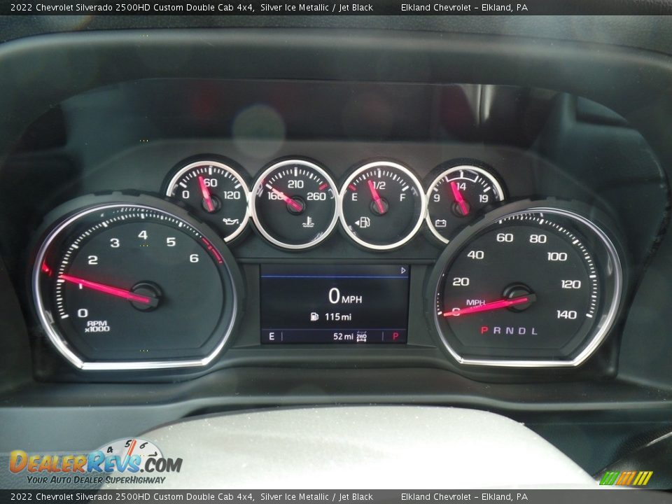 2022 Chevrolet Silverado 2500HD Custom Double Cab 4x4 Gauges Photo #26