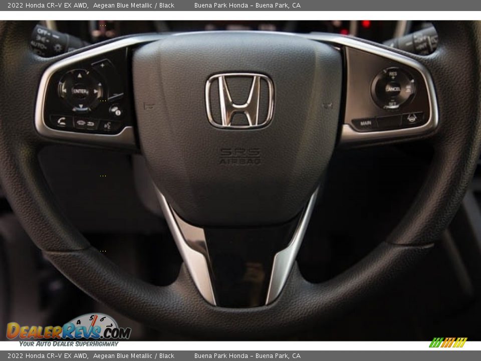 2022 Honda CR-V EX AWD Steering Wheel Photo #17