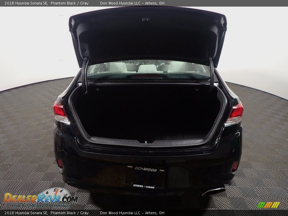 2018 Hyundai Sonata SE Phantom Black / Gray Photo #14