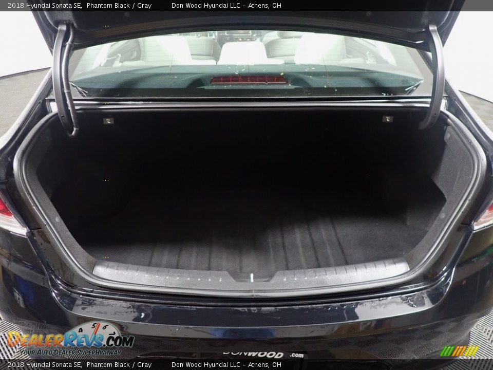 2018 Hyundai Sonata SE Phantom Black / Gray Photo #15