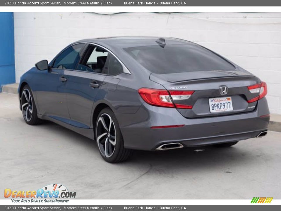 2020 Honda Accord Sport Sedan Modern Steel Metallic / Black Photo #2