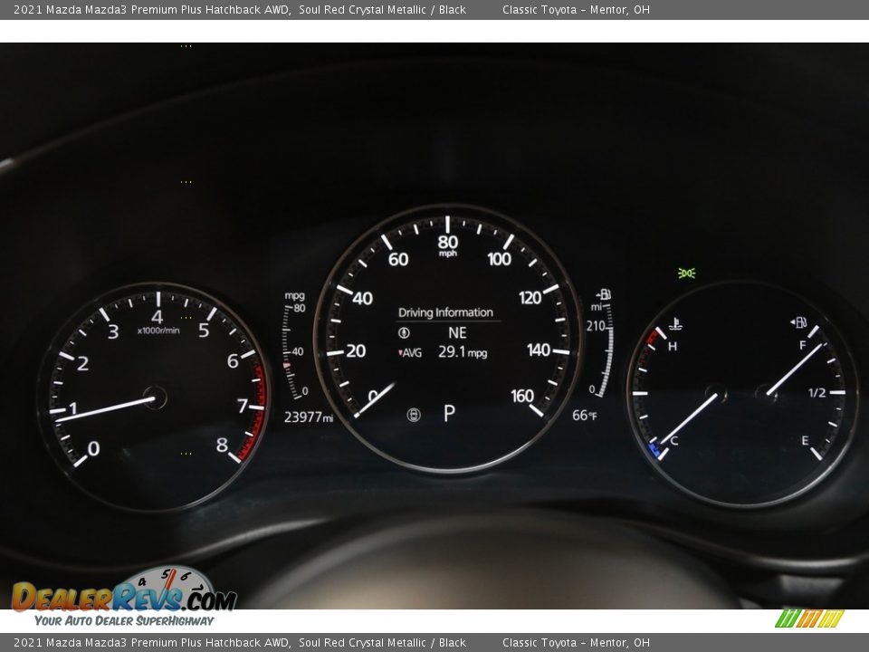 2021 Mazda Mazda3 Premium Plus Hatchback AWD Gauges Photo #8