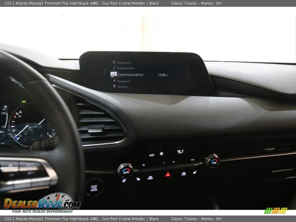 2021 Mazda Mazda3 Premium Plus Hatchback AWD Soul Red Crystal Metallic / Black Photo #9