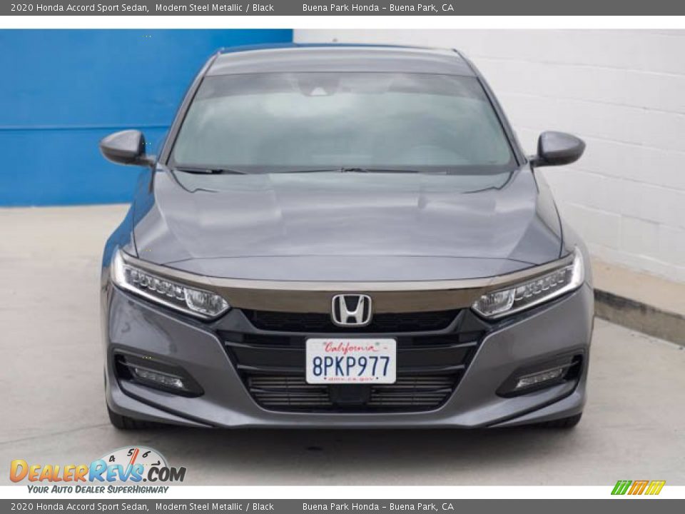 2020 Honda Accord Sport Sedan Modern Steel Metallic / Black Photo #7