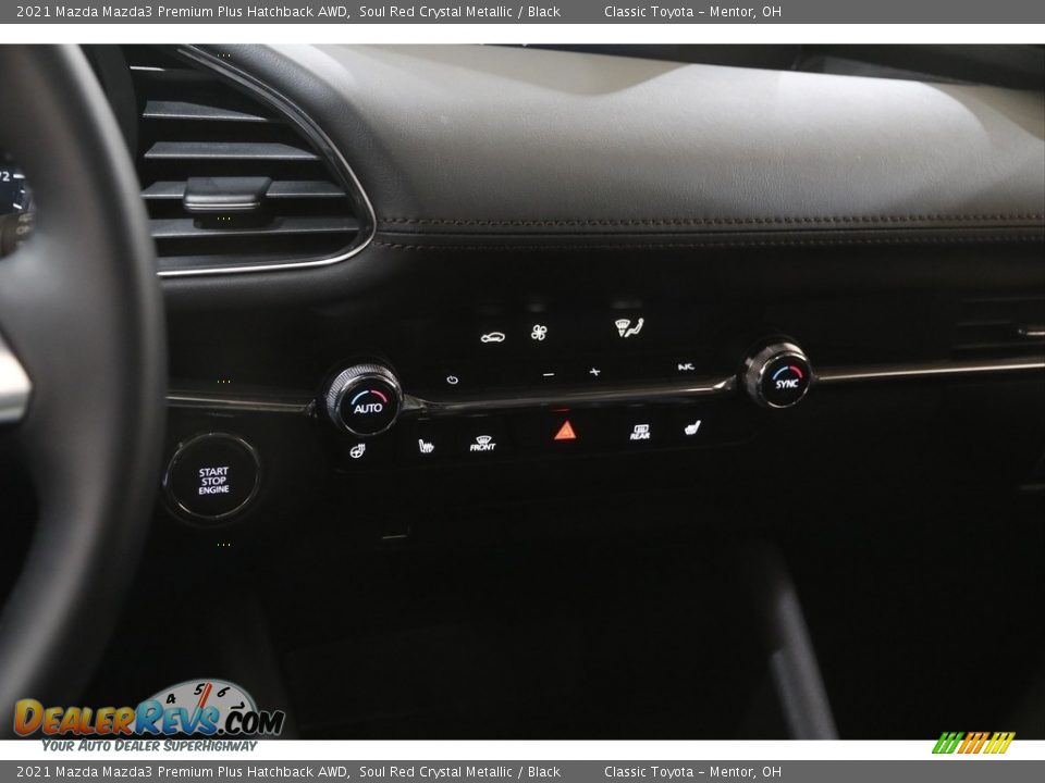 2021 Mazda Mazda3 Premium Plus Hatchback AWD Soul Red Crystal Metallic / Black Photo #14