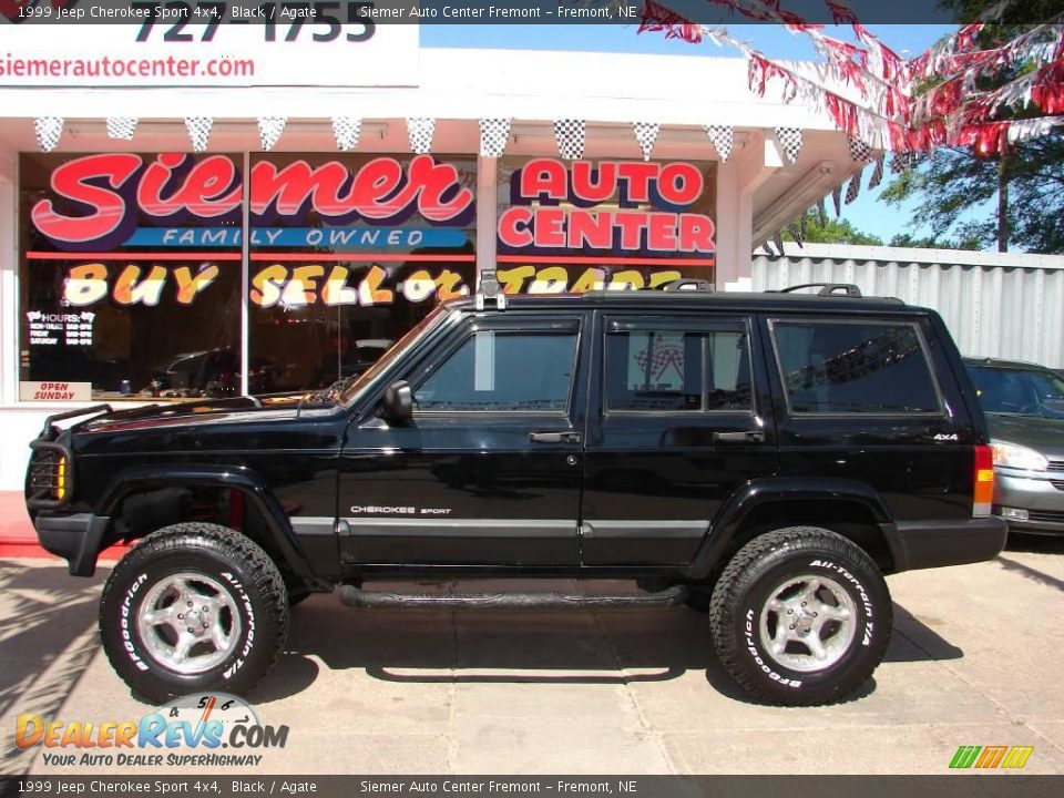 1999 Jeep cherokee sport black #3