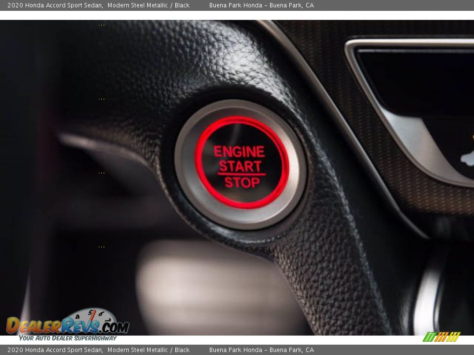 2020 Honda Accord Sport Sedan Modern Steel Metallic / Black Photo #16