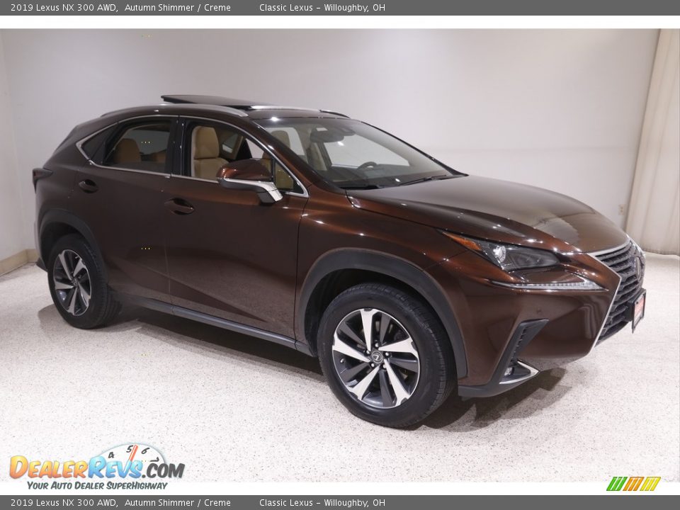 Front 3/4 View of 2019 Lexus NX 300 AWD Photo #1