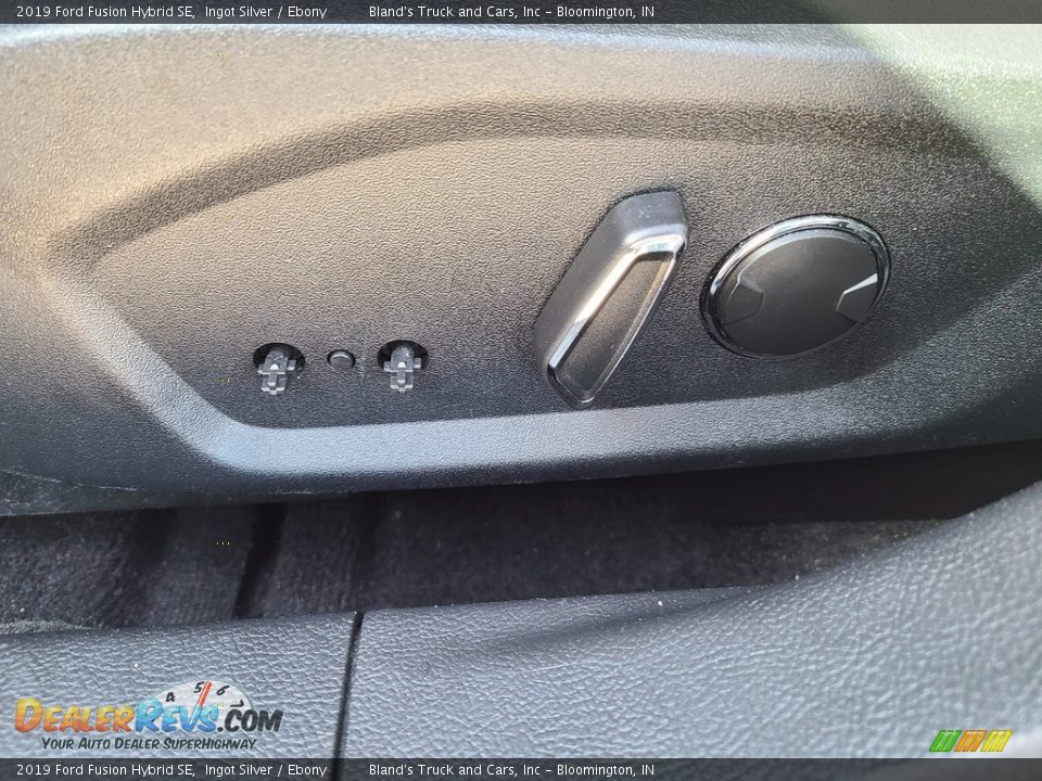 2019 Ford Fusion Hybrid SE Ingot Silver / Ebony Photo #7