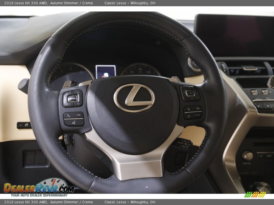 2019 Lexus NX 300 AWD Steering Wheel Photo #7